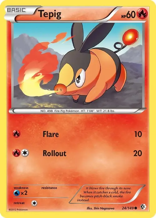 Tepig card art