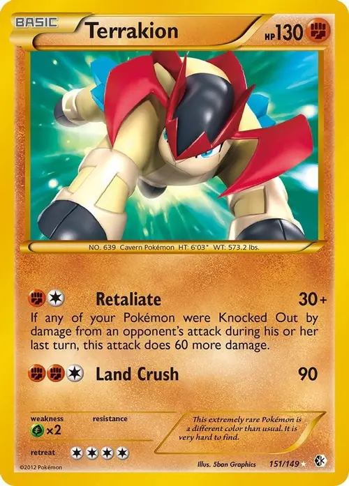 Terrakion card art
