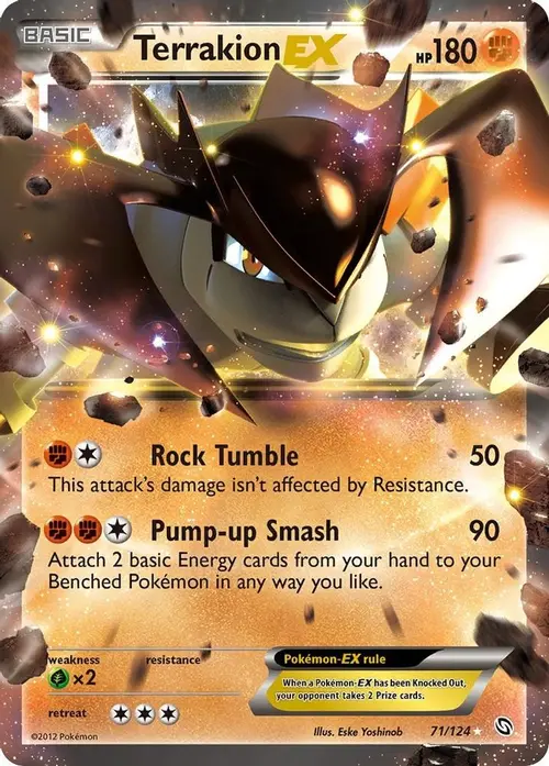 Terrakion EX card art