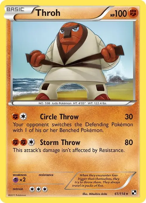 Throh card art