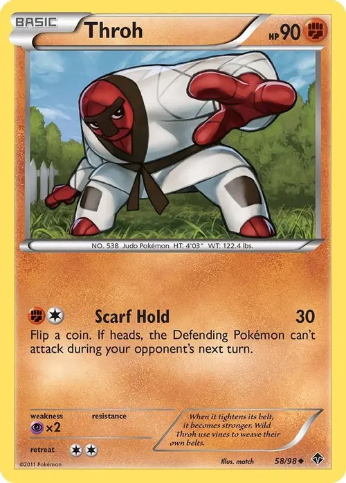 Throh card art