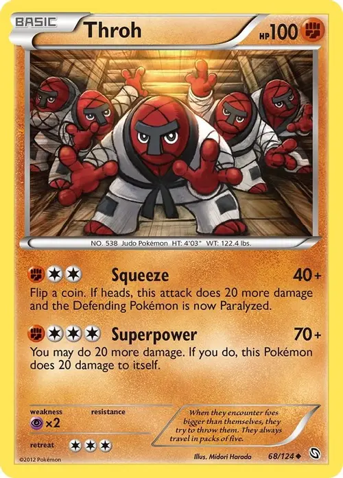 Throh card art