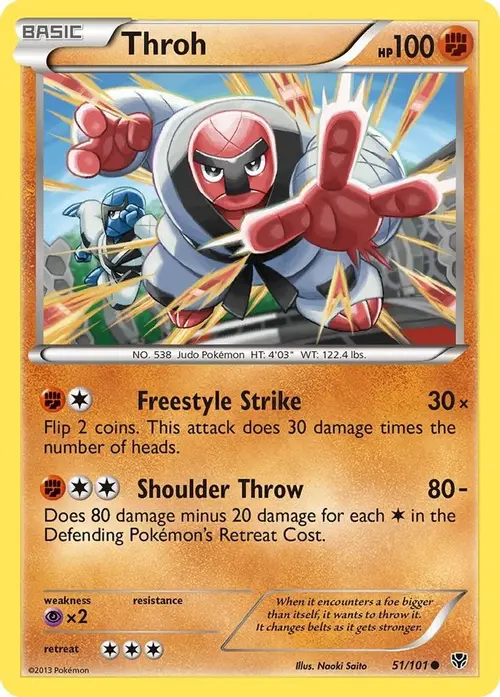 Throh card art