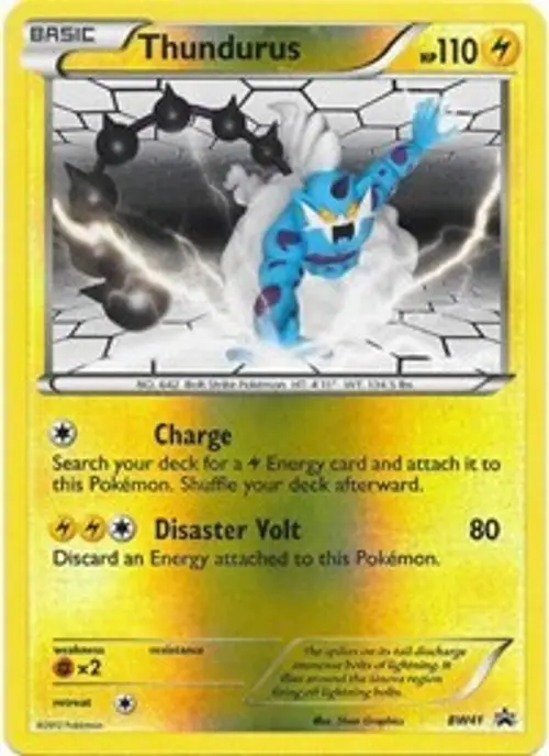 Thundurus - BW41 card art