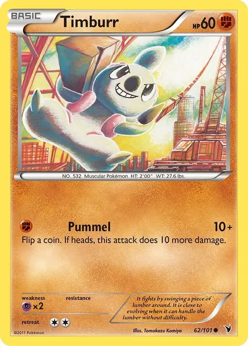 Timburr card art
