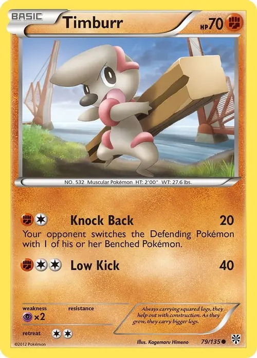 Timburr card art