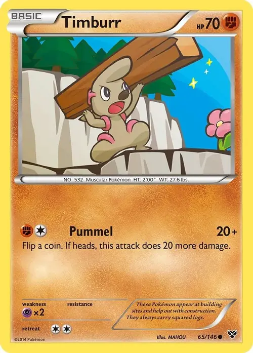 Timburr card art