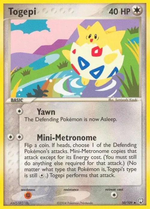 Togepi card art