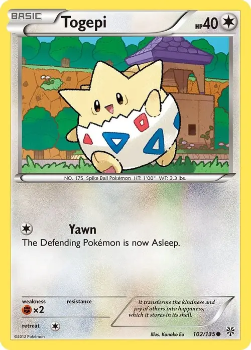 Togepi card art