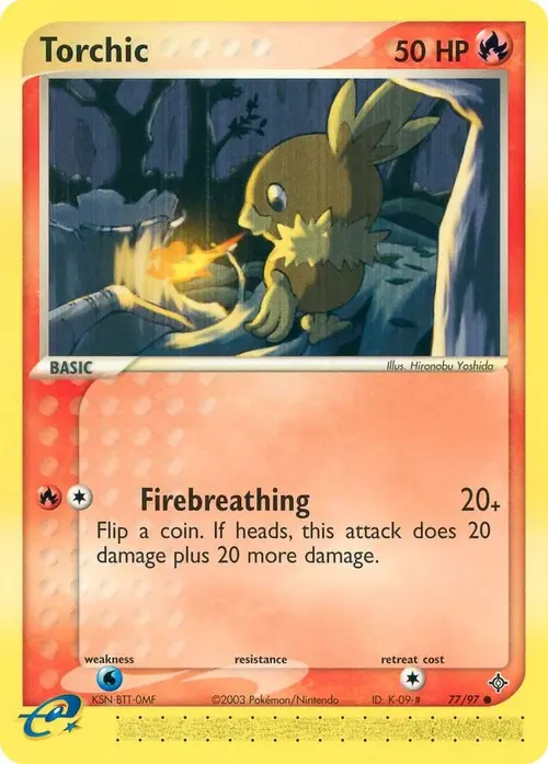 Torchic card art