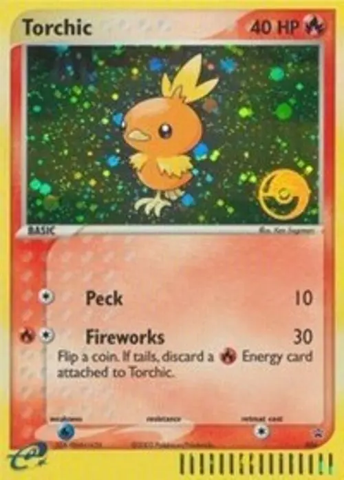 Torchic - 006 (POP Tournament) card art