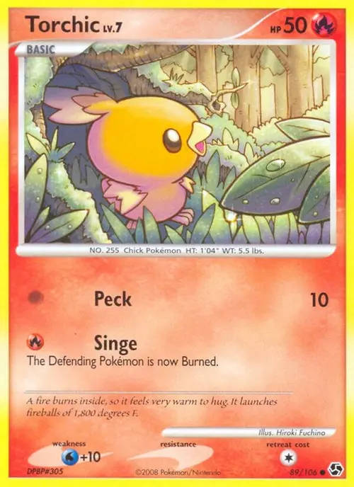 Torchic card art