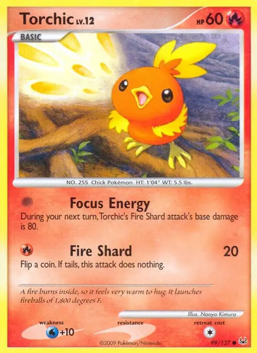 Torchic card art