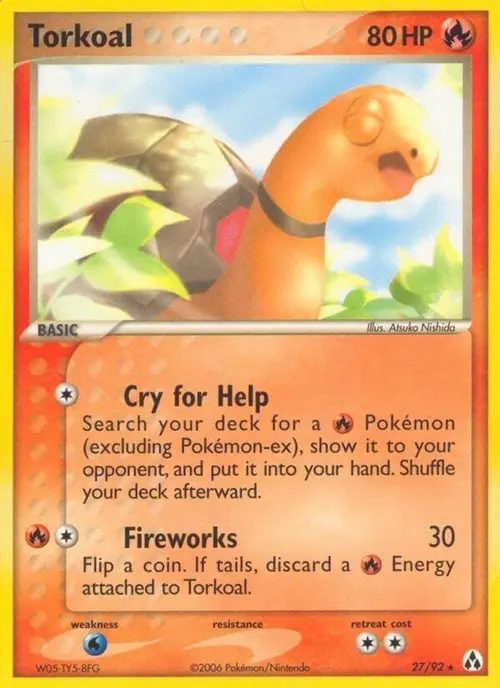 Torkoal card art