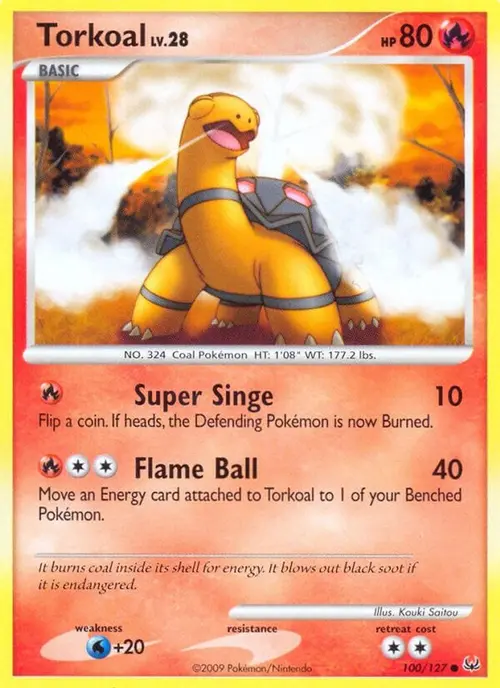 Torkoal card art