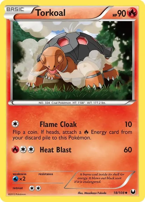 Torkoal card art