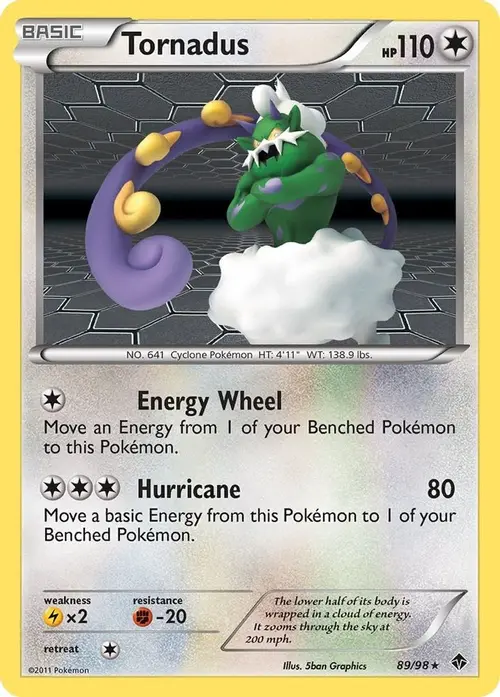 Tornadus card art