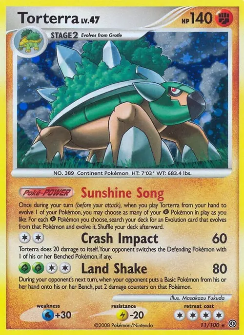 Torterra card art
