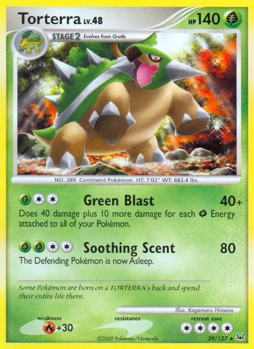 Torterra card art
