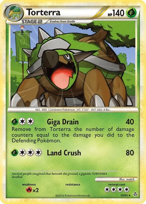 Torterra card art