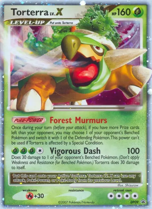 Torterra LV.X - DP09 card art