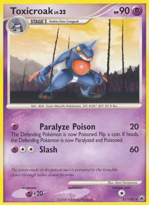 Toxicroak card art