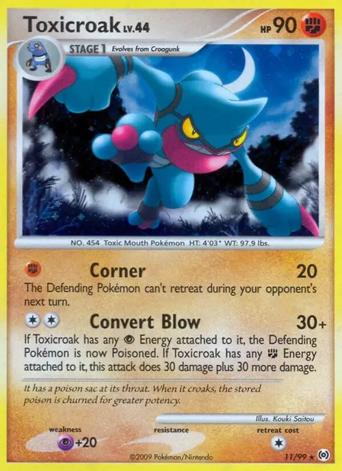 Toxicroak card art
