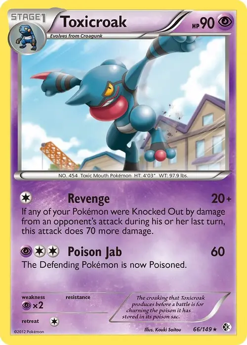 Toxicroak card art