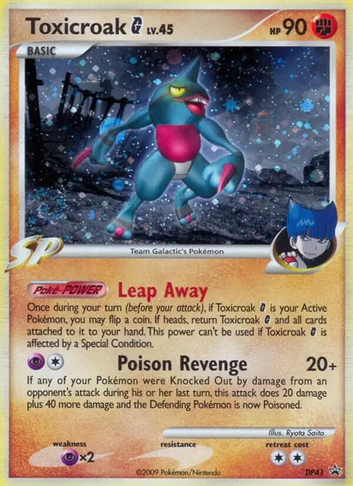 Toxicroak G - DP41 card art