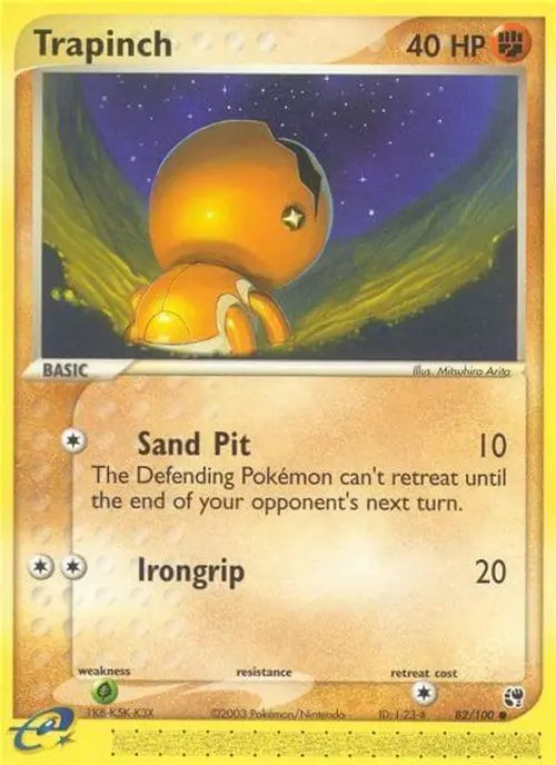 Trapinch card art
