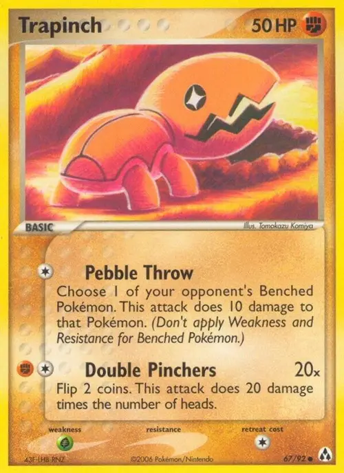Trapinch card art