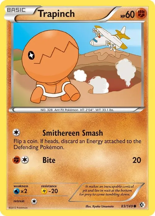 Trapinch card art