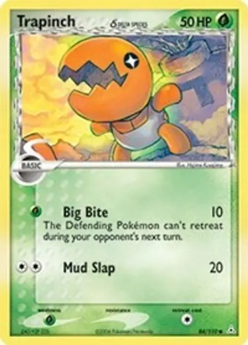 Trapinch (Delta Species) card art