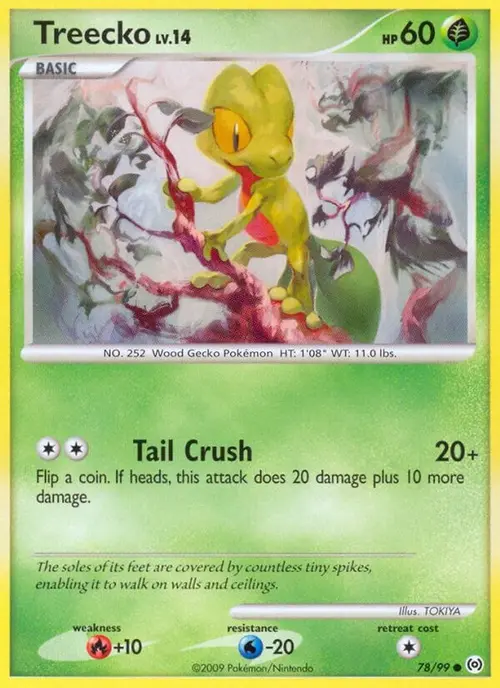 Treecko (78) card art