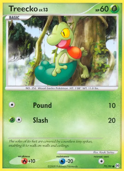 Treecko (79) card art