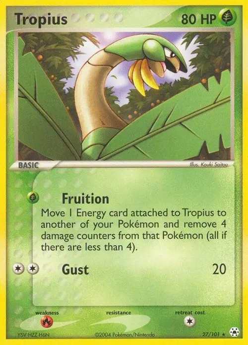 Tropius card art