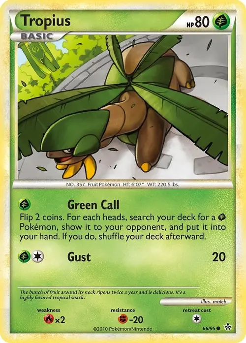 Tropius card art