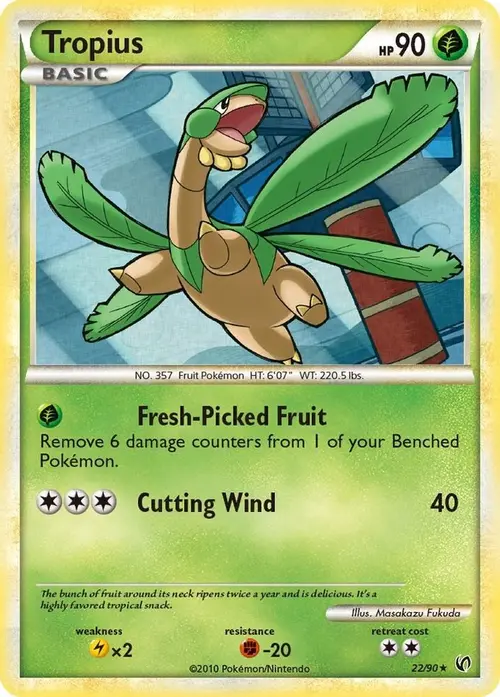 Tropius card art