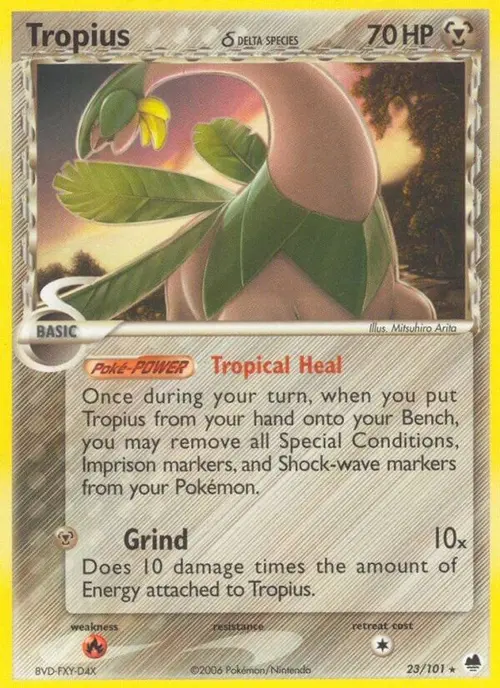 Tropius (Delta Species) card art