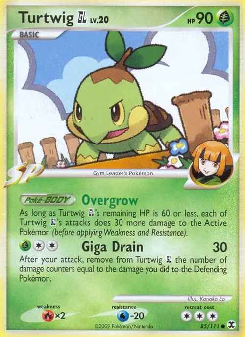 Turtwig GL card art