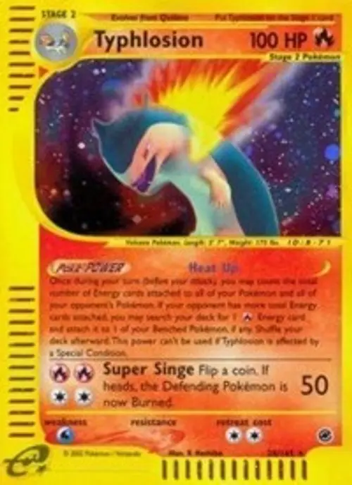 Typhlosion (28) card art