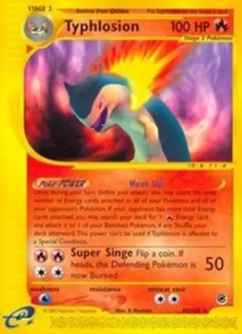 Typhlosion (65) card art