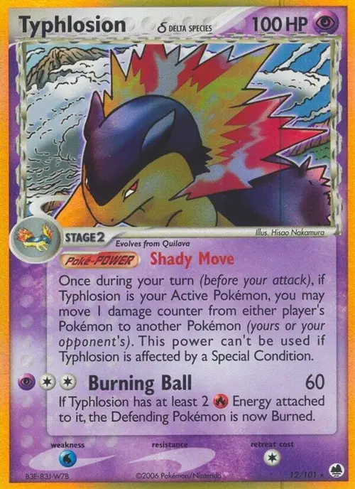 Typhlosion (Delta Species) card art