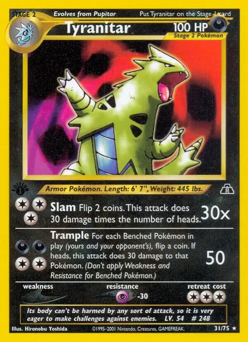 Tyranitar (31) card art