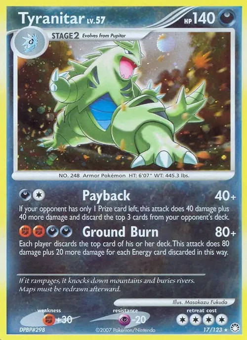 Tyranitar card art