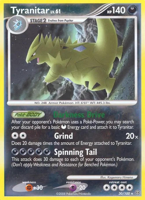 Tyranitar card art