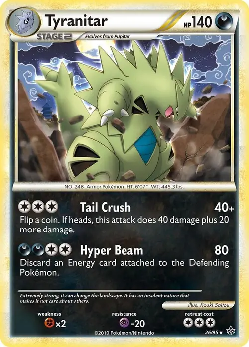 Tyranitar card art