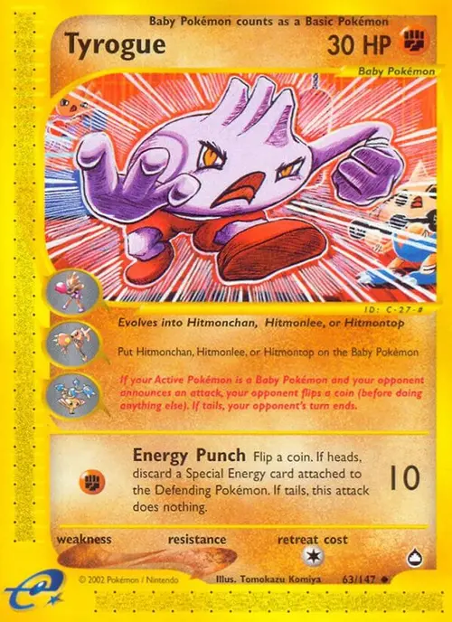 Tyrogue card art