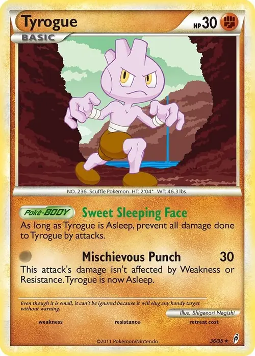 Tyrogue card art