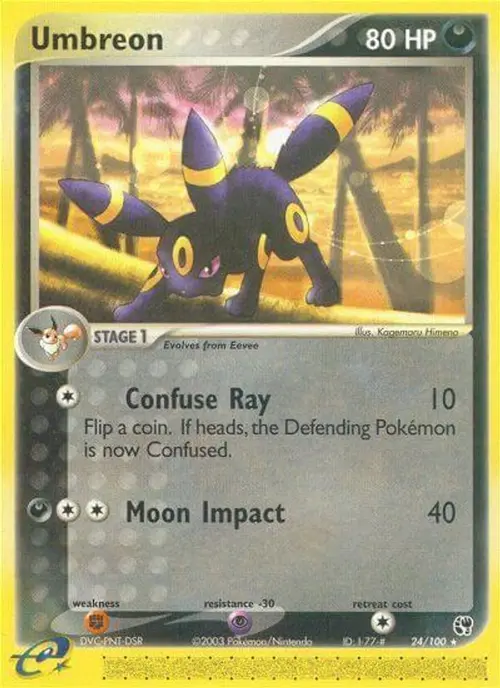 Umbreon card art